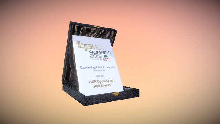 TPMEA AWARDS -2018 3D Model