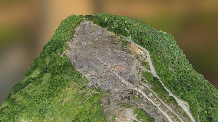 Cantera Cerro Minas 3D Model