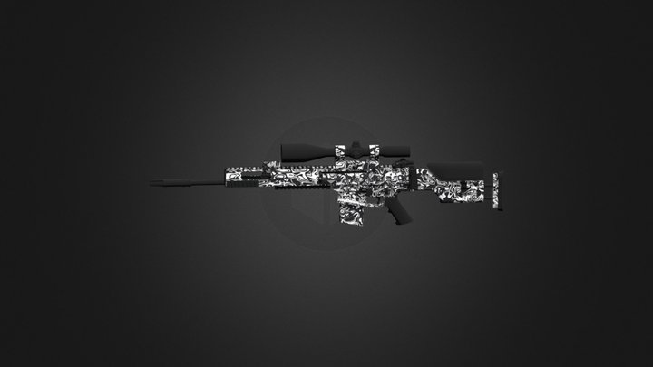 SCAR20 | Notebook (CSGO Notebook Collection) 3D Model