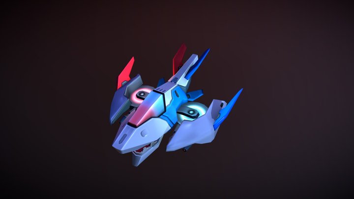 starship 3D Model