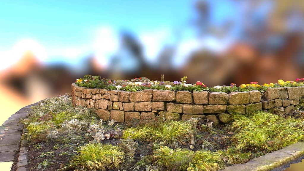 Stone Wall Flowers Park - Limerick