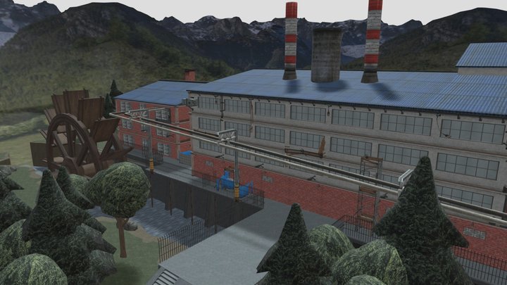 ice scream 5 map 3D Model