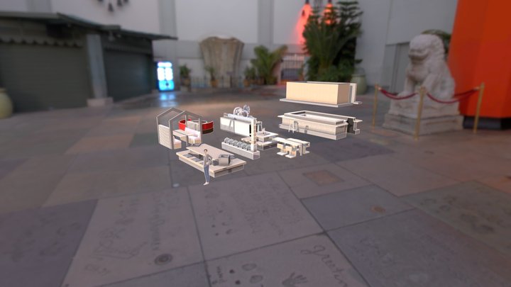 Uzakdoğu-Eşyalar 3D Model