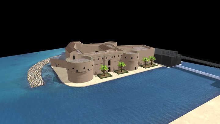 Aragonese Castle (Italy) 3D Model