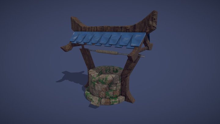 Stylized well | Game Asset 3D Model