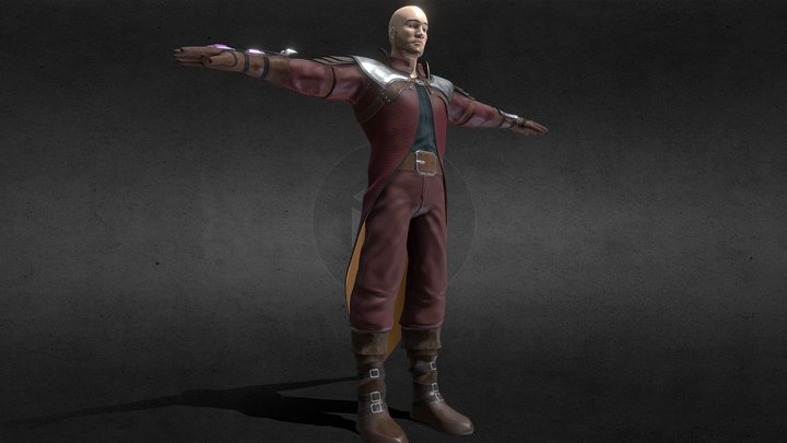 VideoGame Character 3D Model