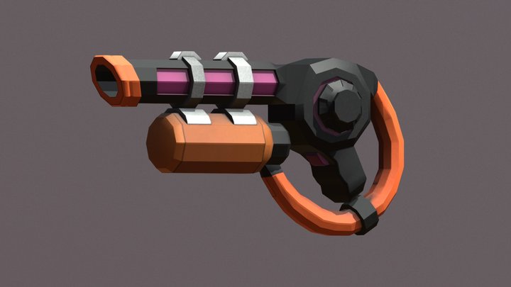 Splatoon Concept Weapon 3D Model