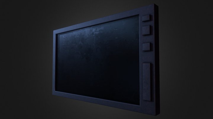 Security Tablet 3D Model