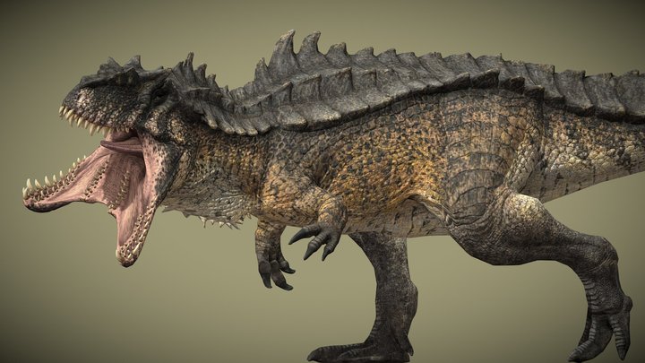 Hyperendocrin Giganotosaurus - The Isle 3D Model