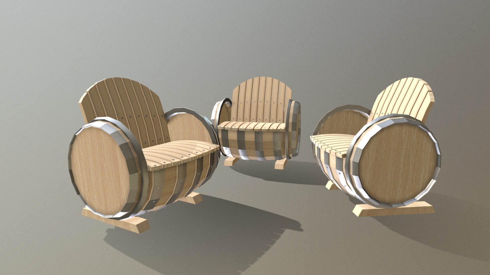 POG Barrel Chair