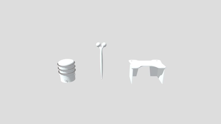 3 Blockings ♦ For XYZ School 3D Model