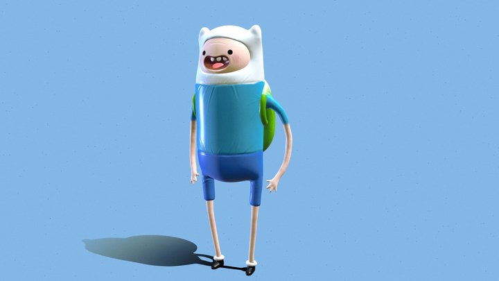 Finn adventure time 3D Model