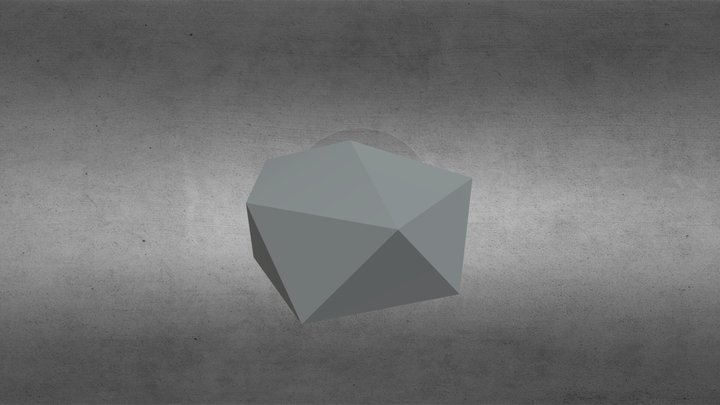 Gorilla Tag Fan-Game Rock 3D Model