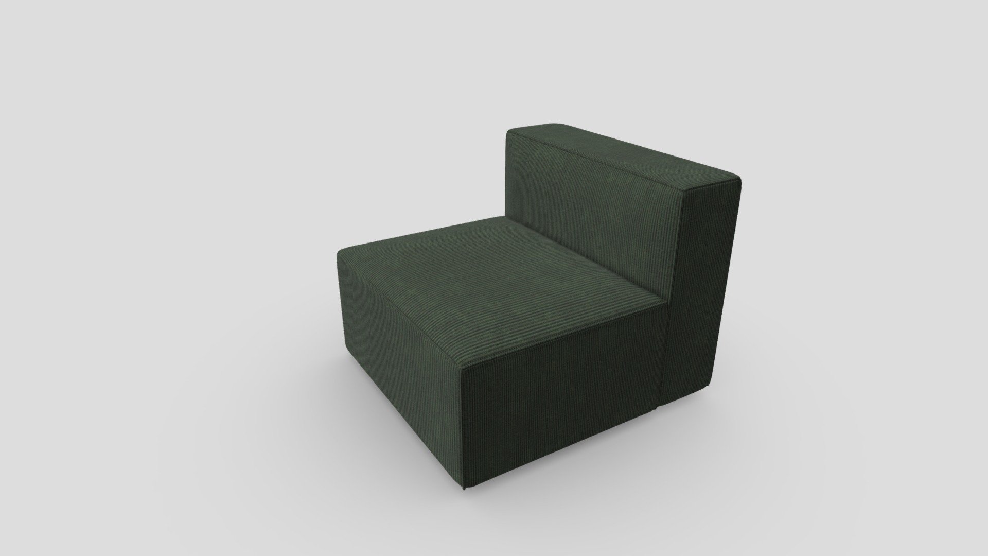 Beacon armless chair — Sketchfab embed 3D viewer