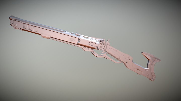 Rifle_de_Ashe 3D Model