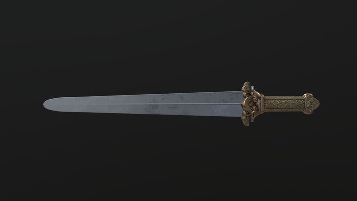 Sword - Ly Dynasty 3D Model