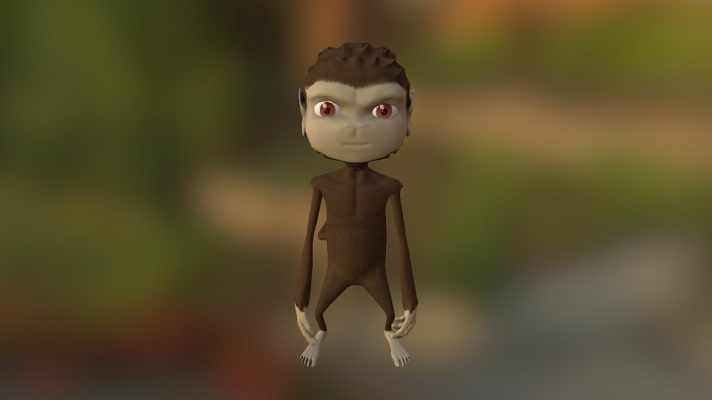 Monkey (Jaime) - 3D model by stevennn96 [b539604] - Sketchfab