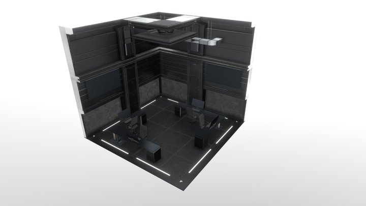 SecurityRoomWIP 3D Model