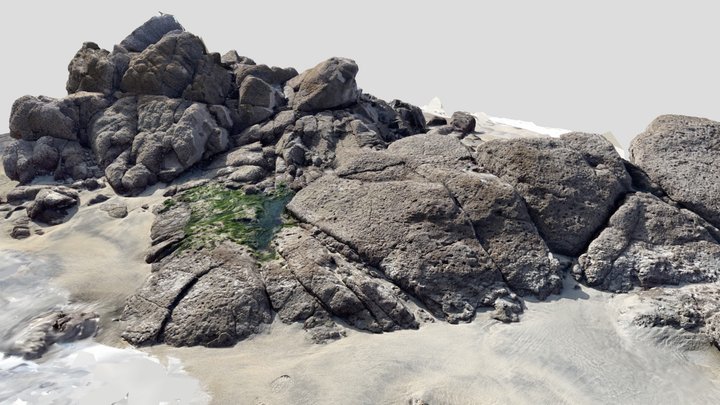 Rosarita - Beach Rocks 2 3D Model