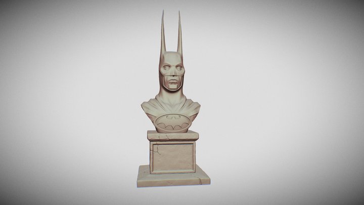 Batman Bust for 3D Print