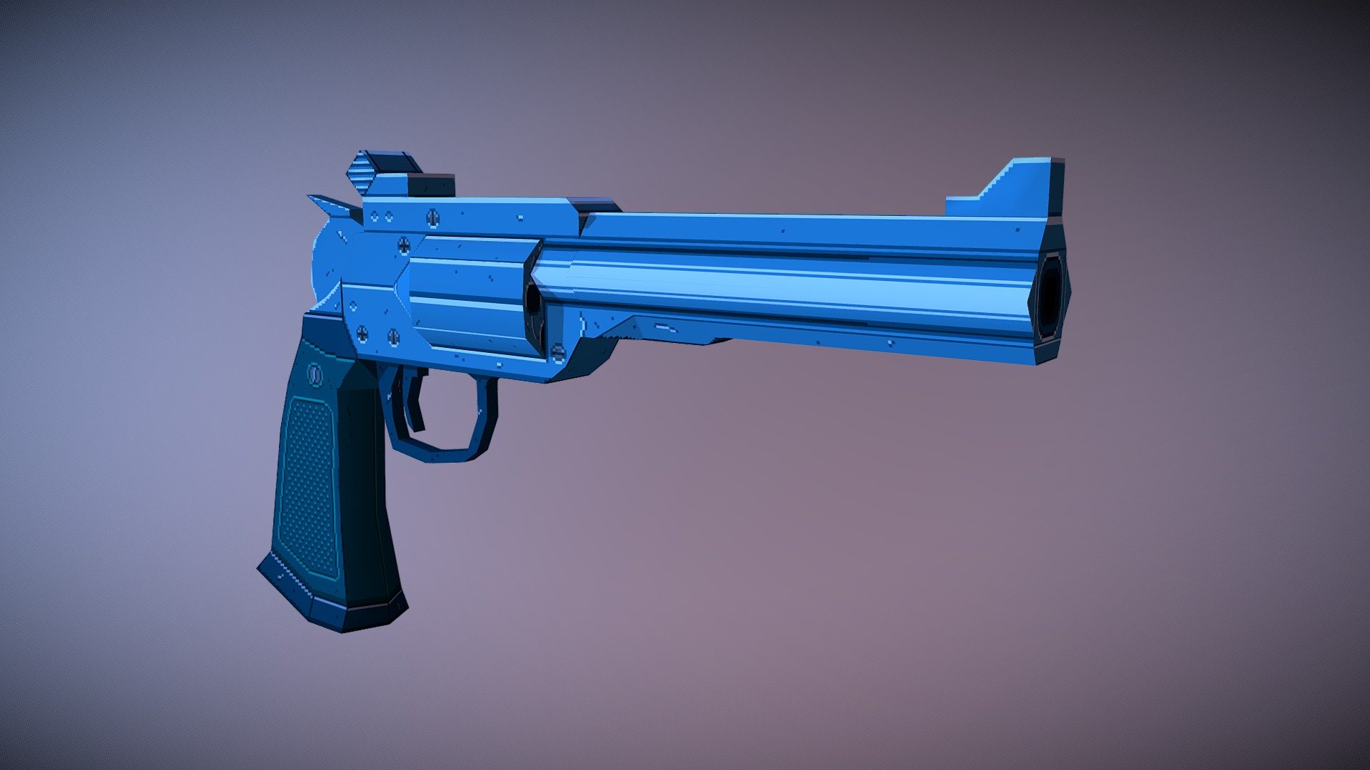 Revolver - 3D model by JaydonF [b53ae26] - Sketchfab