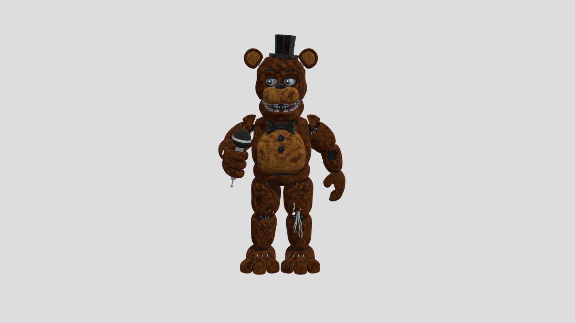WitheredFreddy - Download Free 3D model by vtreed1975 [b53c18f] - Sketchfab