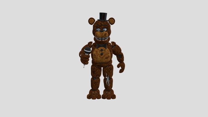 WitheredFreddy 3D Model