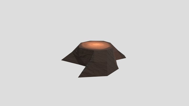 Treestump 3D Model