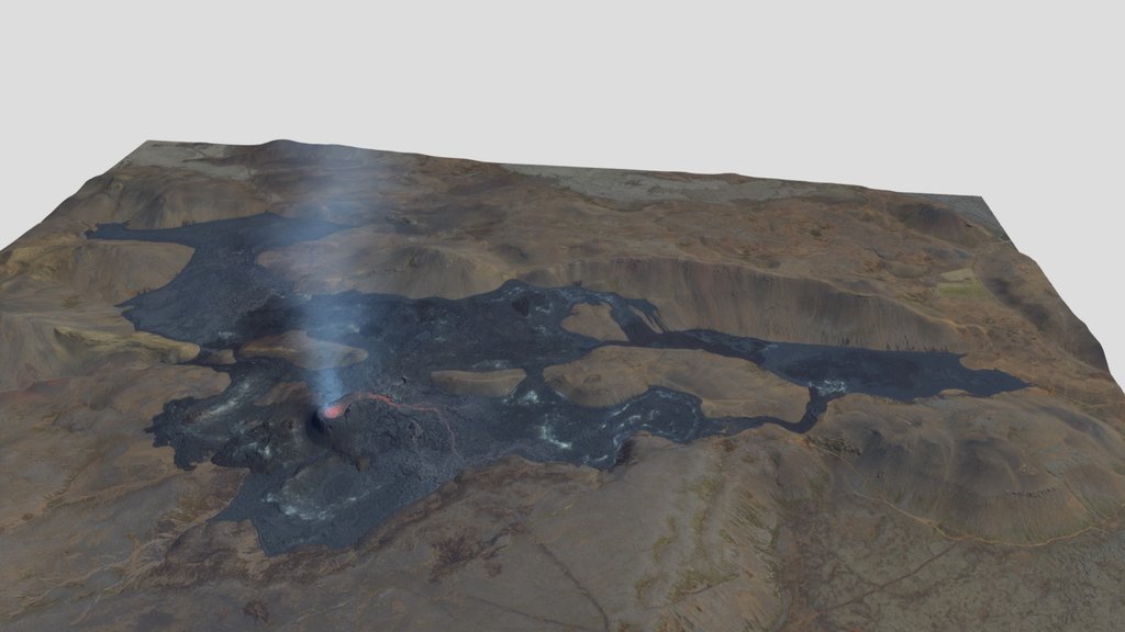 Fagradalsfjall volcanic eruption 26.06.2021