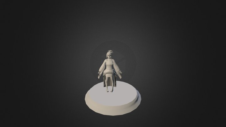 Hana 3D Model in Woman 3DExport