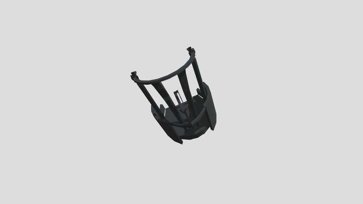 Titan TV Man Blade Holdster 3D Model