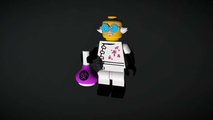 Mad Scientist 3D Model