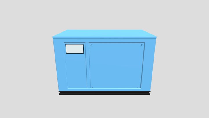 空气压缩机 3D Model