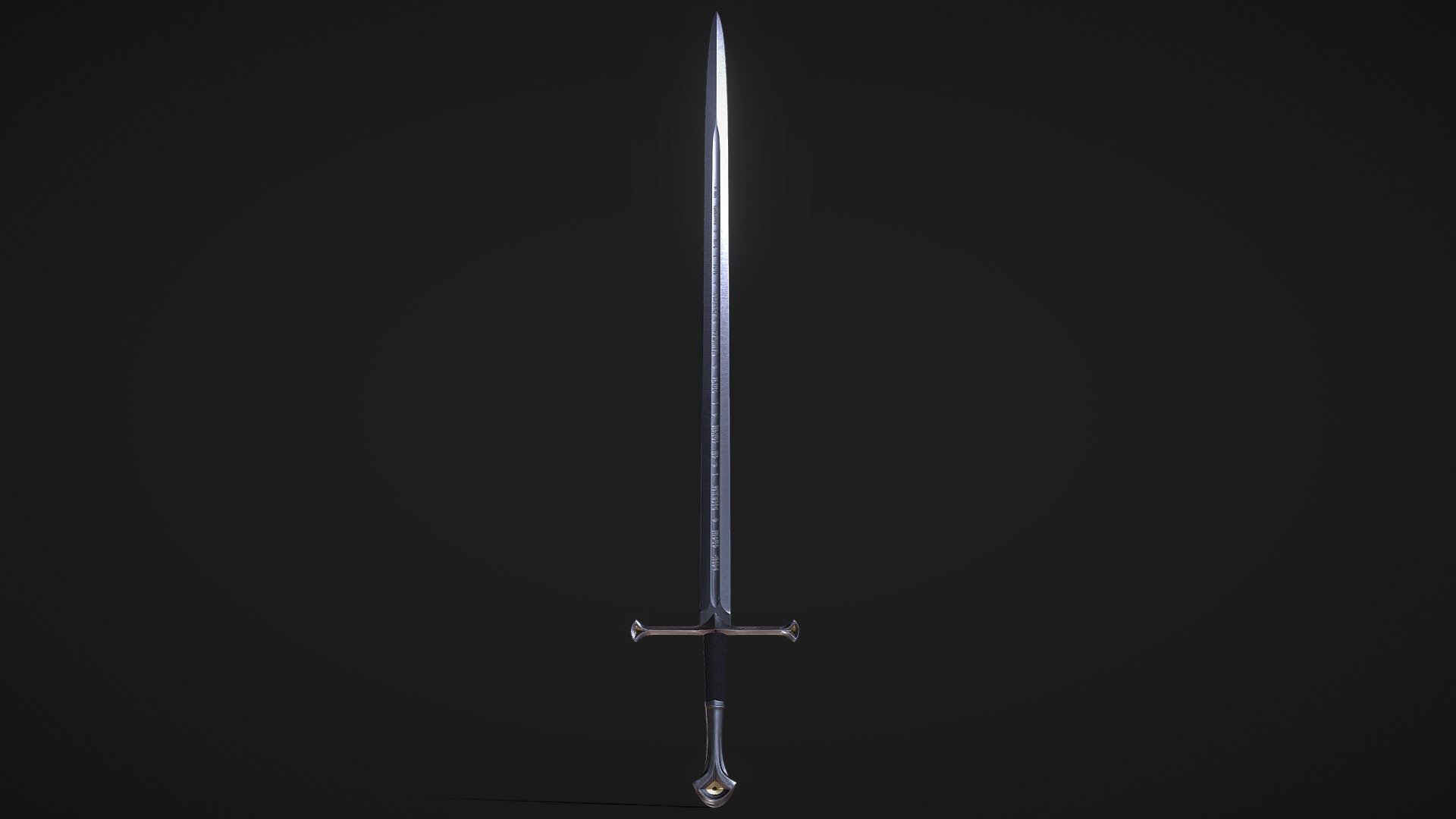 Anduril - 3D model by Waterfowl Games (@WaterfowlGames) [b540a90 ...