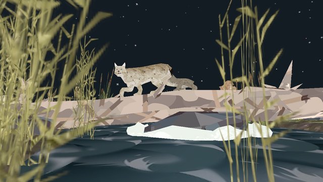 Shelter 2 - River Side 3D Model