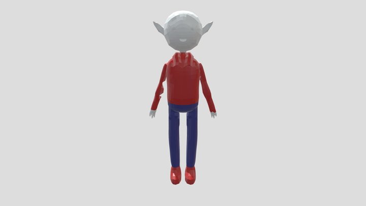 marshall lee careca mas tudo bem ser careca!! :) 3D Model
