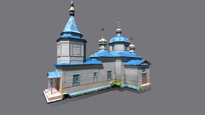 Rozkopanci_church 3D Model