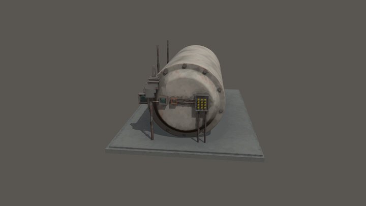 Sterilize Boiler 3D Model