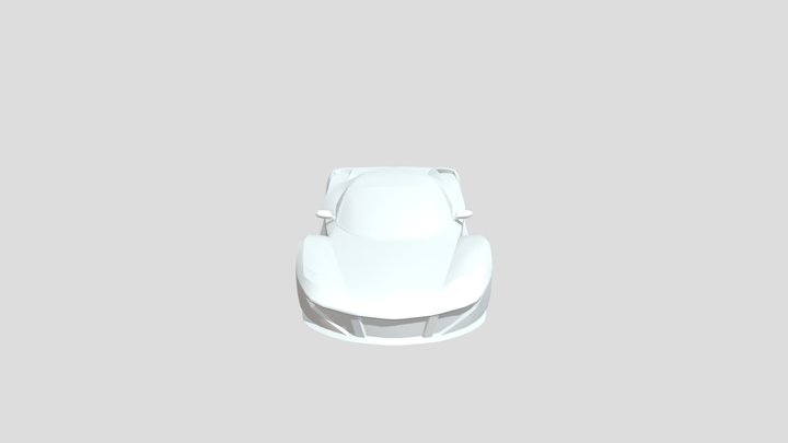 fantastic race car 27 3D Model