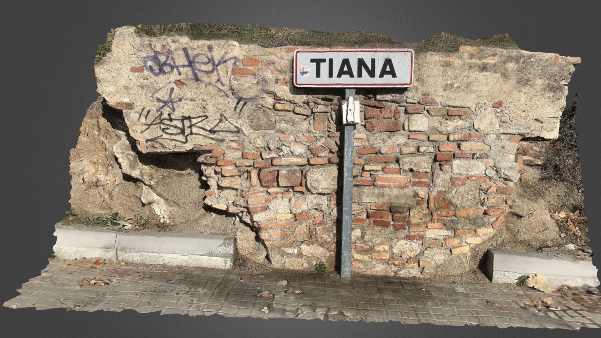 RÓTULO TIANA — Sketchfab embed 3D viewer