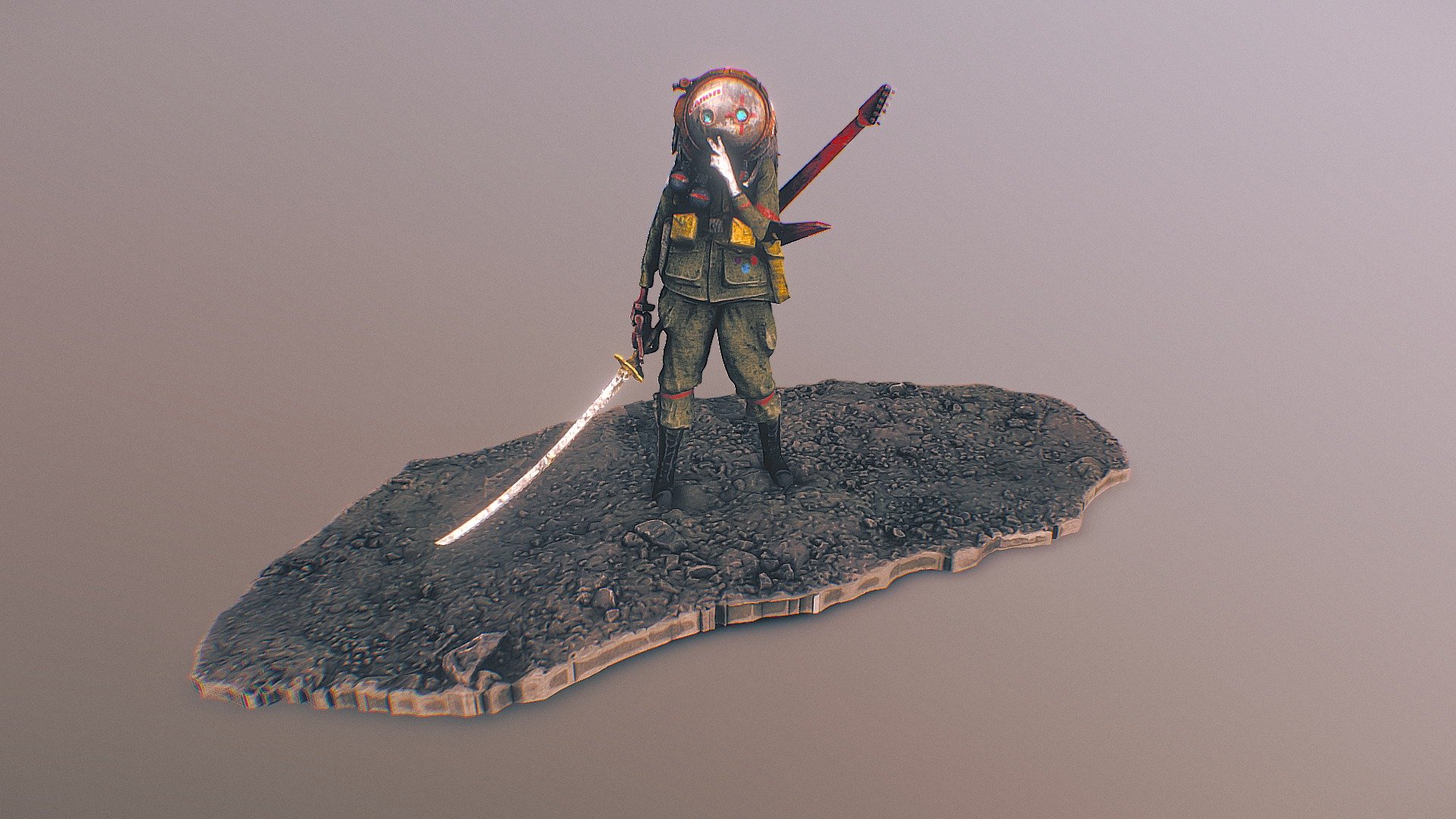 Long Gone 2 — Sketchfab embed 3D viewer
