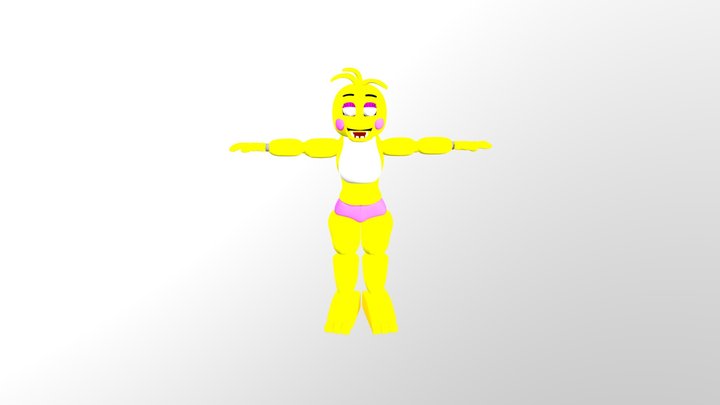 Toy-chica_fbx 3D Model