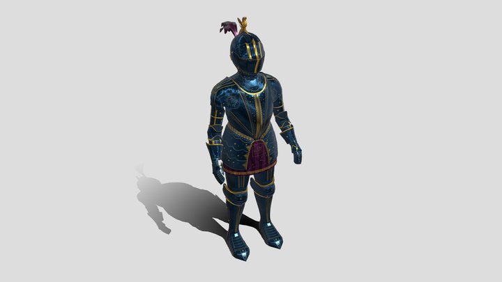 Star Knight 3D Model