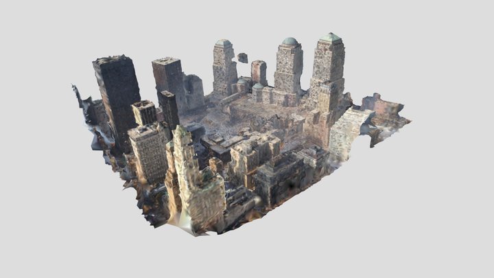 Ground Zero after 9/11 3D Model