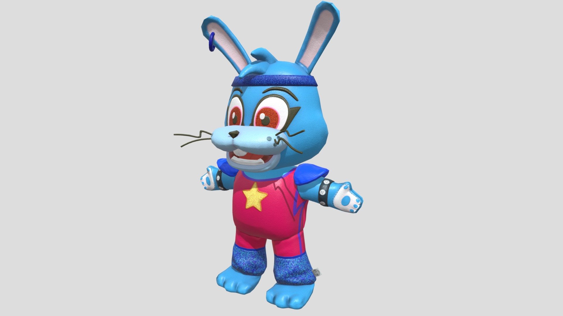 新品 未開封 BONNIE RINK Every Single Day-Com… Glamrock Bonnie Plushie from HW2 - Download Free 3D model by