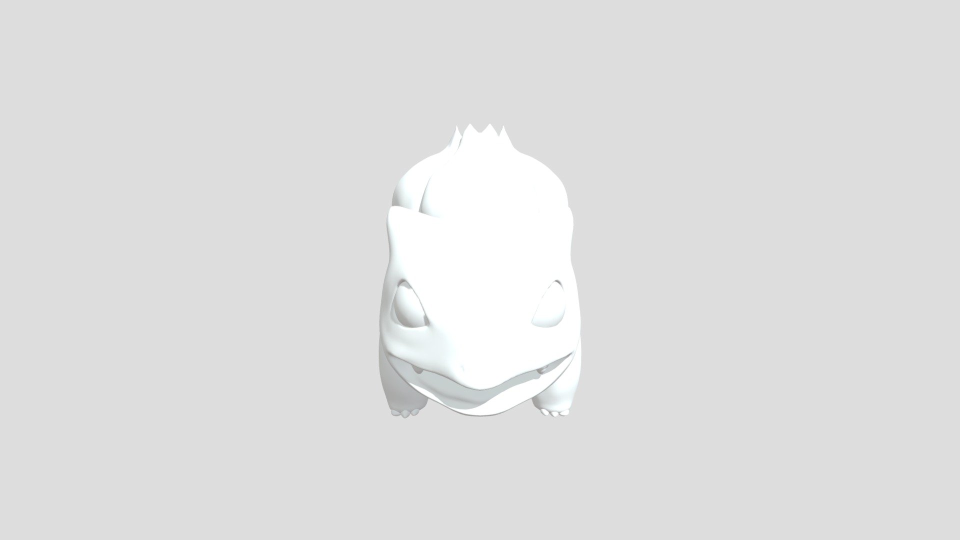 Bulbasaur Untextured