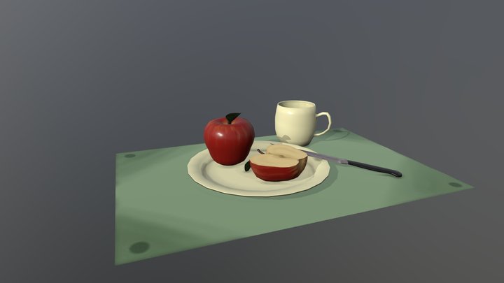 Breakfast 3D Model