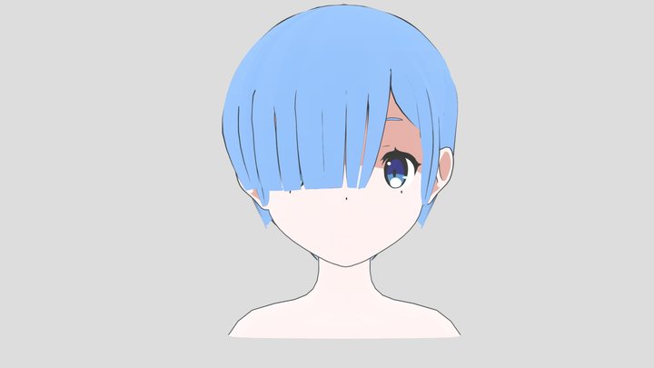 Rem headshot 3D Model