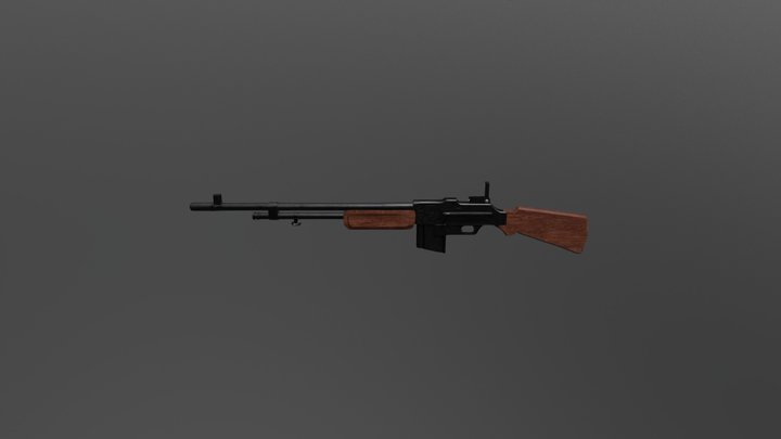BAR M1918 3D Model