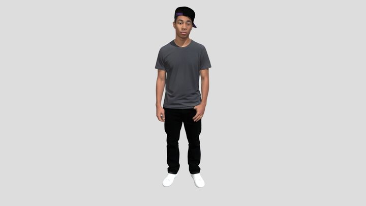 Casual Street Style – Modelo 3D gratuito STL